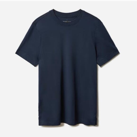 EVERLANE NWT Performance Pique Sport Tee BUNDLE 2X Navy Olive Men's XL - Picture 2 of 8